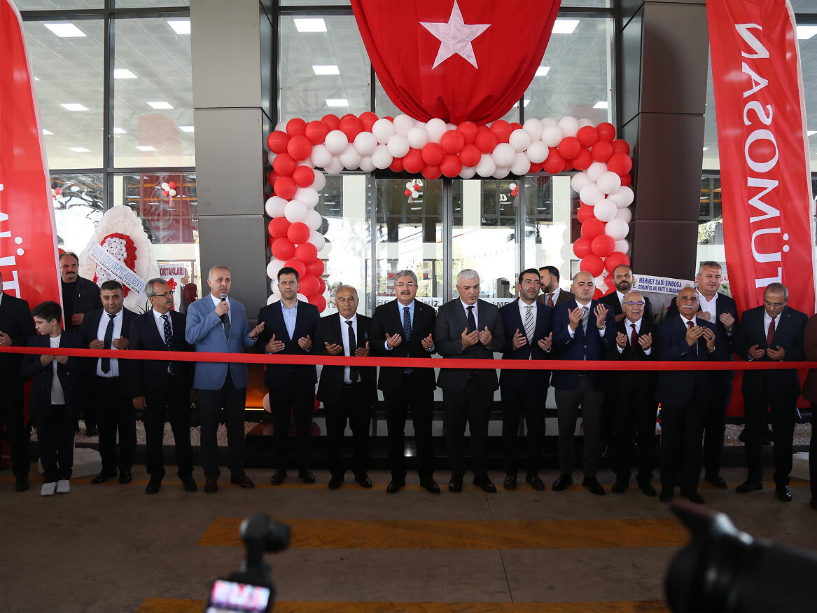 Tümosan TÜMOSAN Bayisi Börklüler Otomotiv Osmaniye’de Yeni Plazasını Hizmete Açtı